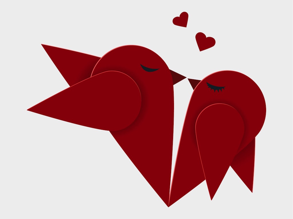 Love Birds Graphic - ClipArt Best