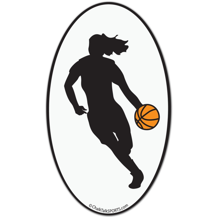 Girl Basketball Player Clipart Free