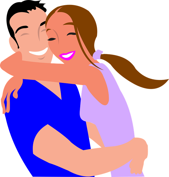 Clipart of people hugging transparent