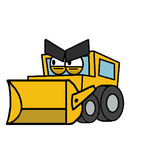 Bulldozer Cartoon - ClipArt Best