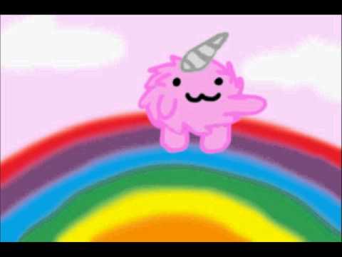 Pink fluffy unicorns dancing on rainbows - YouTube