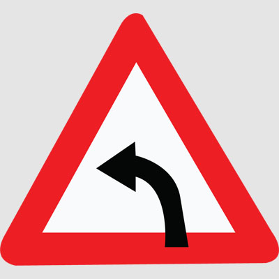 Curve Road Signs - ClipArt Best