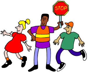 592 views crossing guard