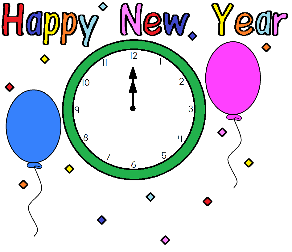 Transparent happy new year clipart - ClipartFox