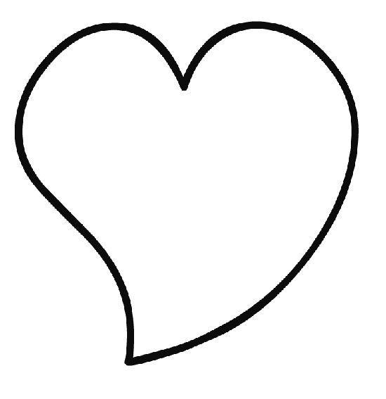 Love Heart Coloring Pages | Color Page