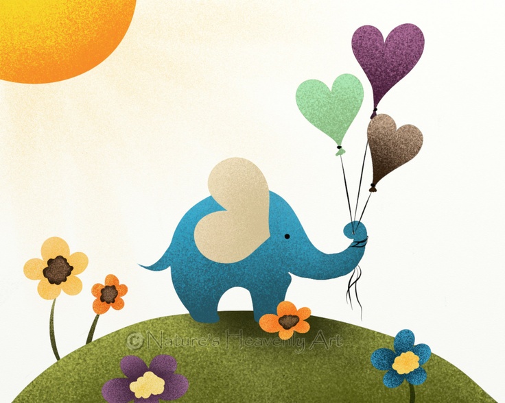 1000+ images about Baby elephant | Nursery art, Clip ...
