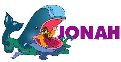 Jonah and the whale clipart