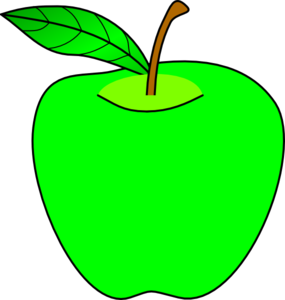 Green Apple Clip Art - Tumundografico