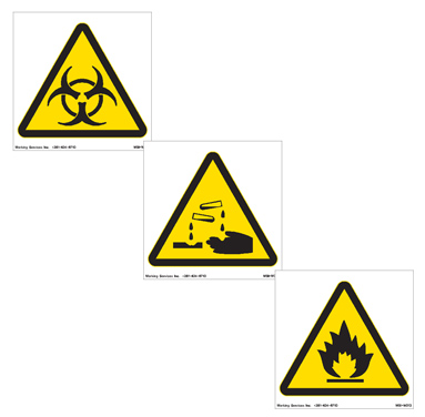 International Safety Warning Signs