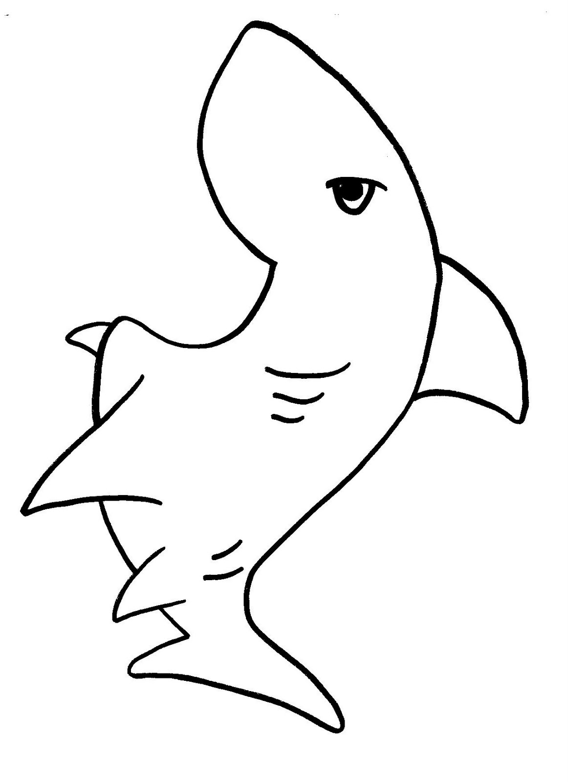 shark-template-clipart-best