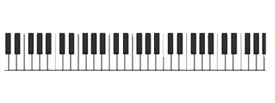 Blank Piano Keyboard - ClipArt Best