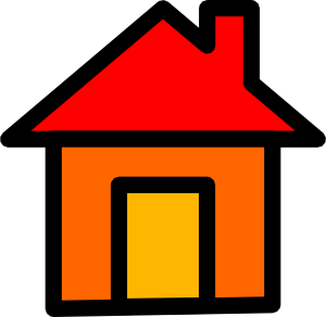Home Icon clip art Free Vector