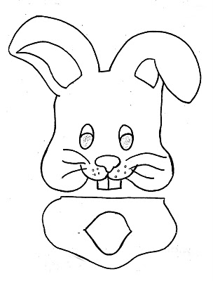 Rabbit Face Template Cake Ideas and Designs
