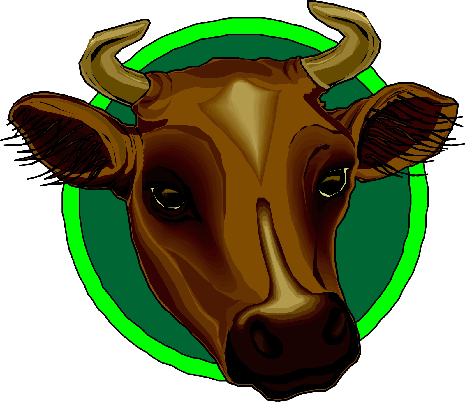 Cartoon Cow Head - ClipArt Best