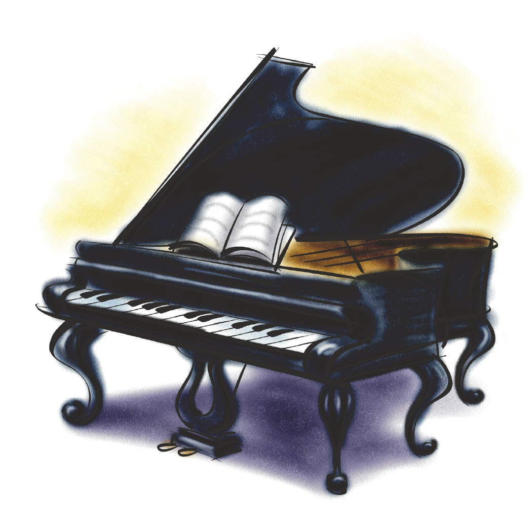 clipart piano