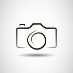 Camera Icons on White Vector stock vector - Clipart.me
