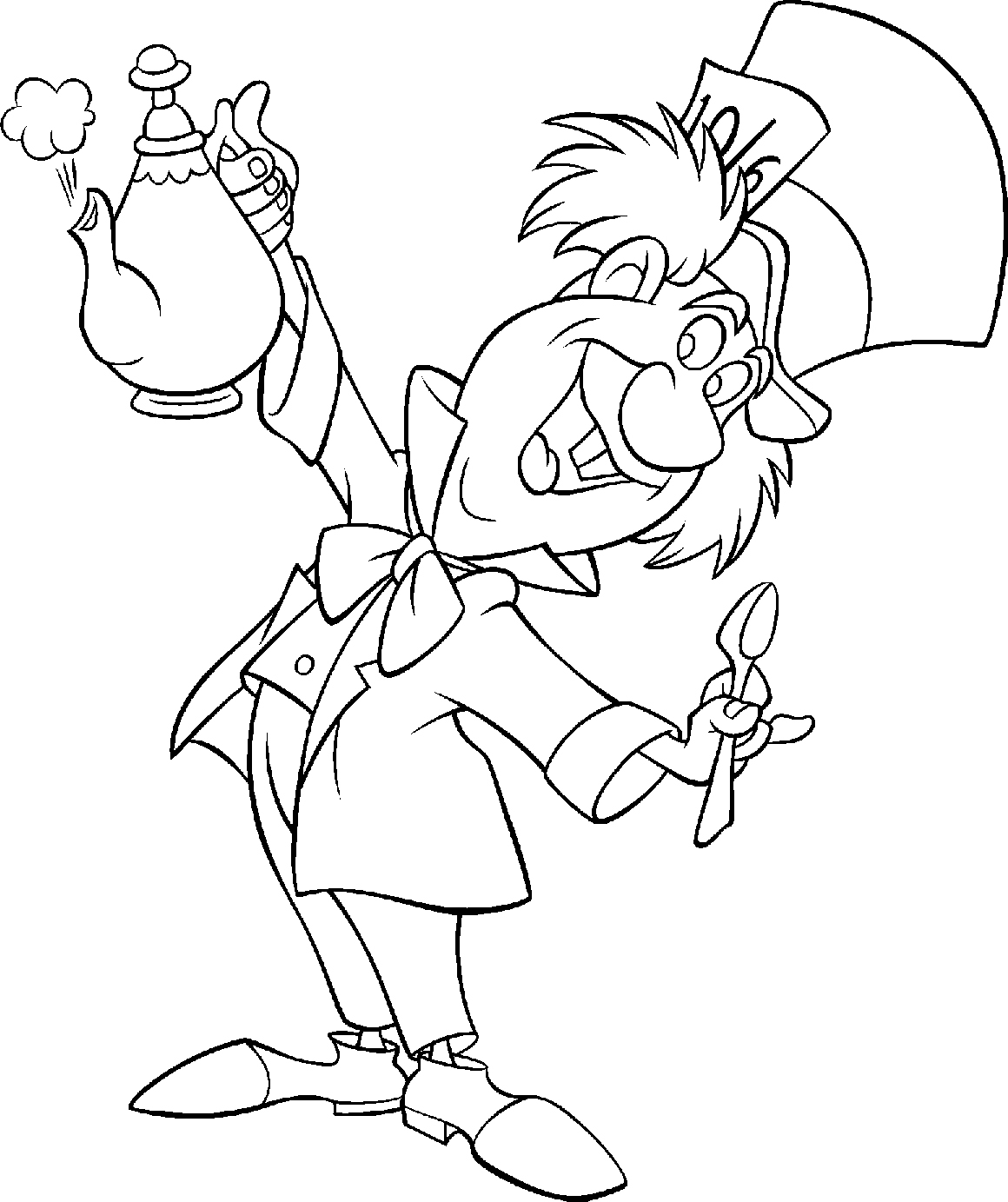 disney alice in wonderland coloring page id 51108 : Uncategorized ...