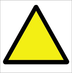 WS159 - WARNING TRIANGLE sign