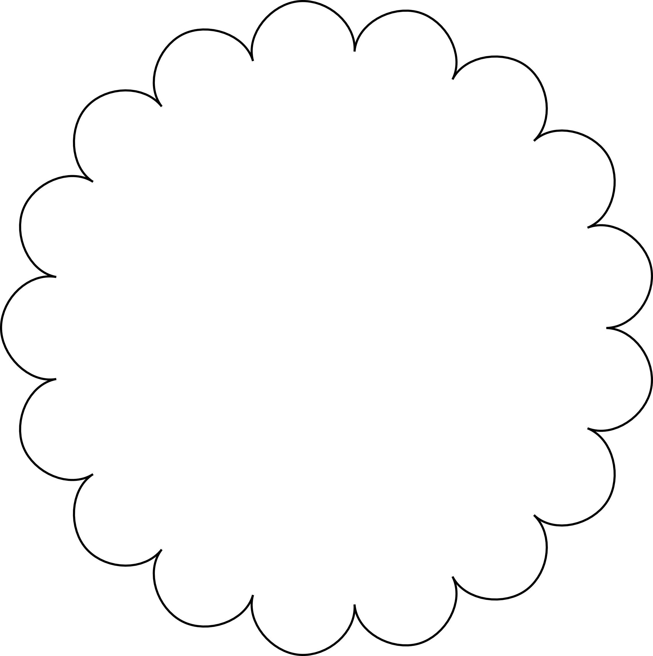 Scalloped Border Clip Art