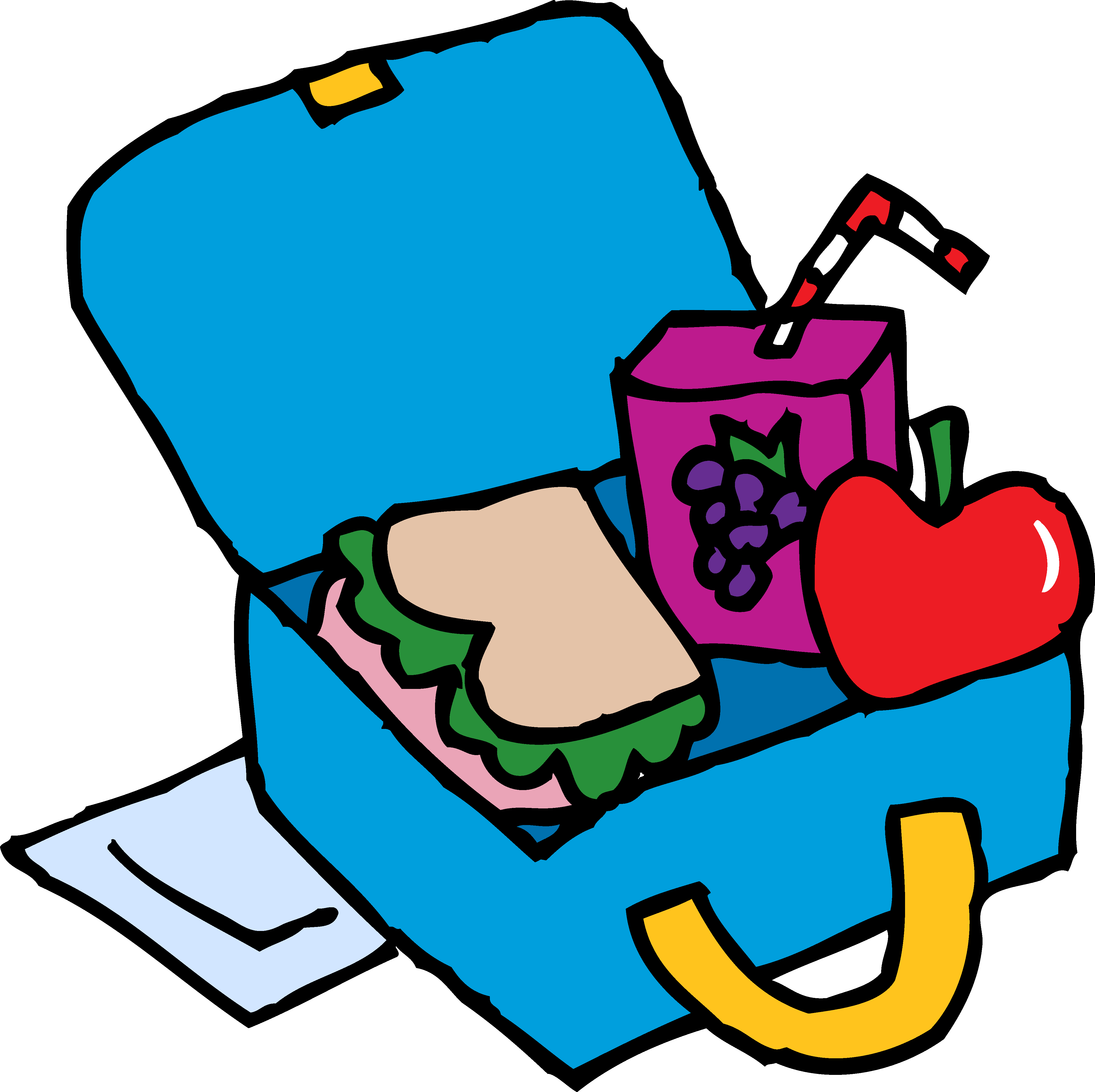 free animated lunch clipart - photo #8