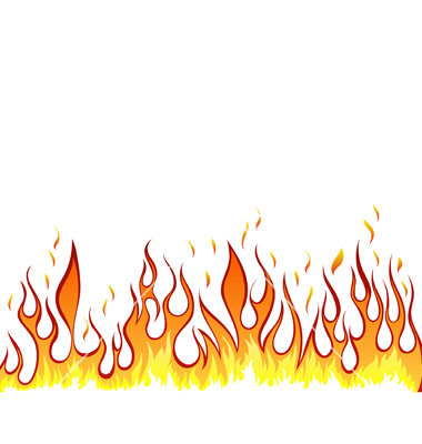 Flame Border Clipart