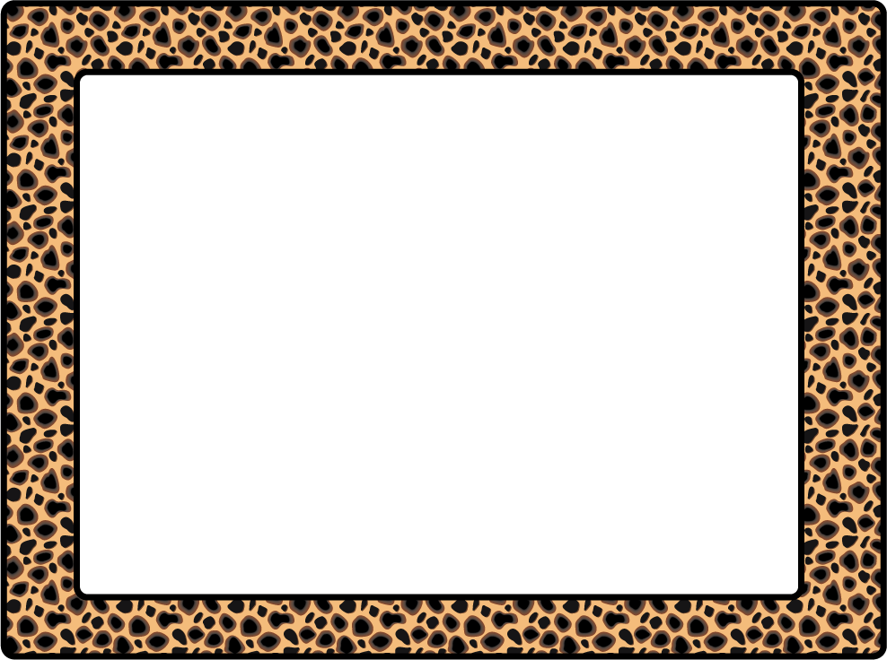 free clip art zebra print border - photo #31