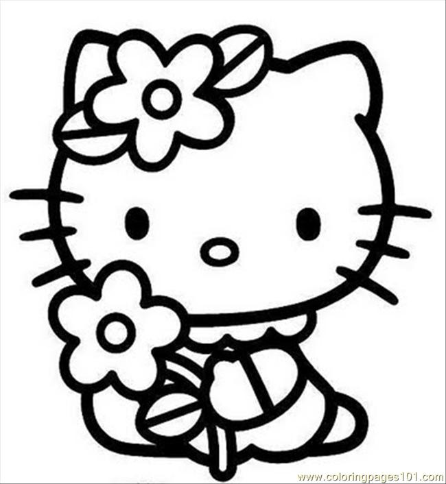 Hello Kitty Stencil Printable - ClipArt Best