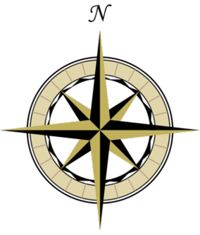 Compass North South East West Clipart - Free to use Clip Art Resource