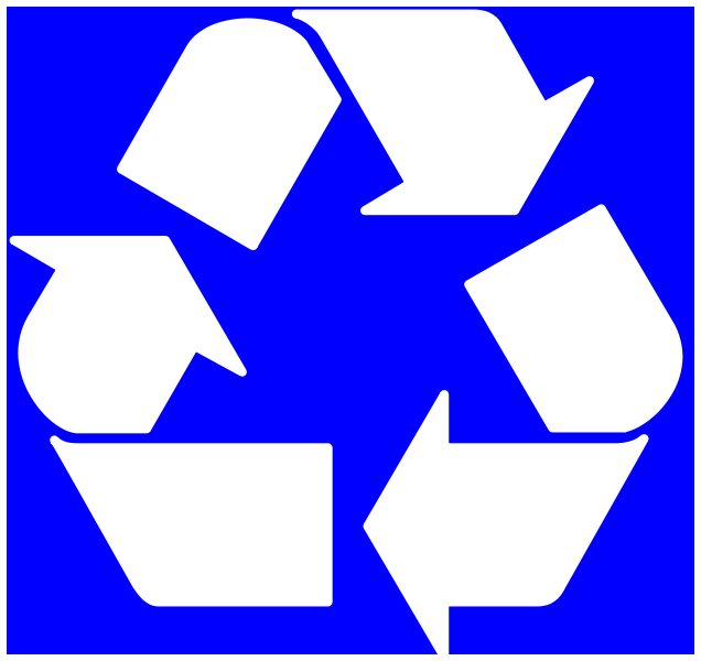 Recycling Stencil Printable - ClipArt Best