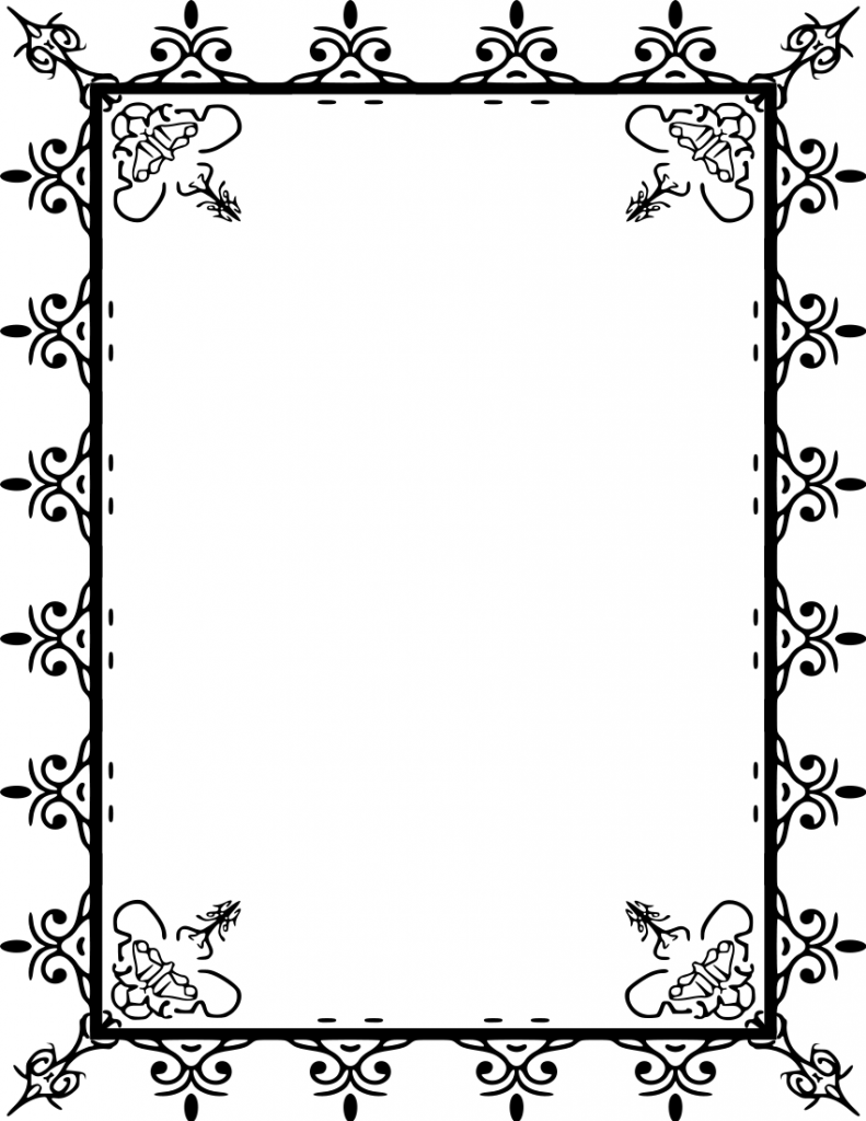 Free downloadable clipart borders
