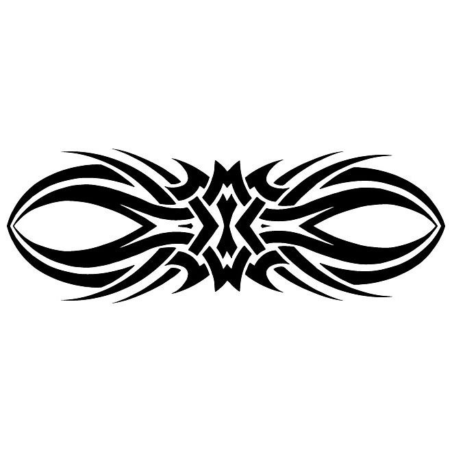 Tribal Tattoo Clipart Free Vector | 123Freevectors
