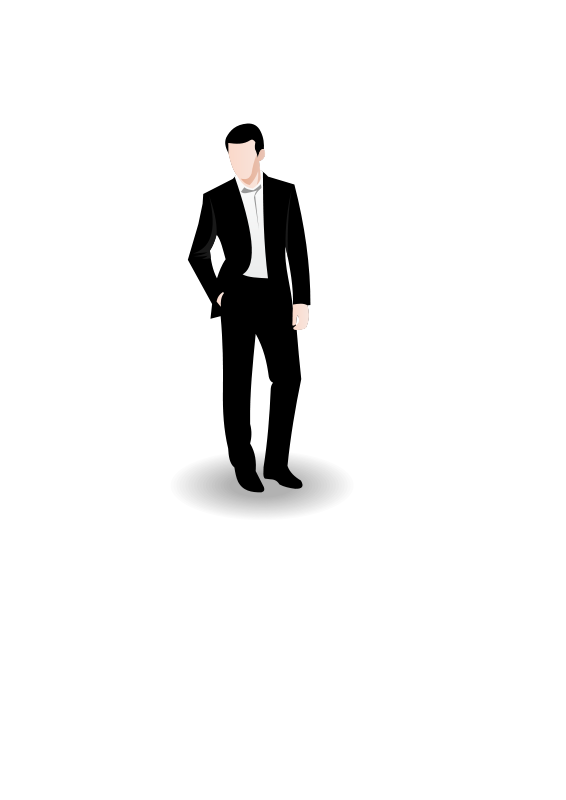 Free Clipart: Business man vector | People | waider