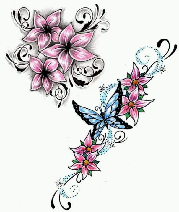 1000+ images about Flower tattoo ideas