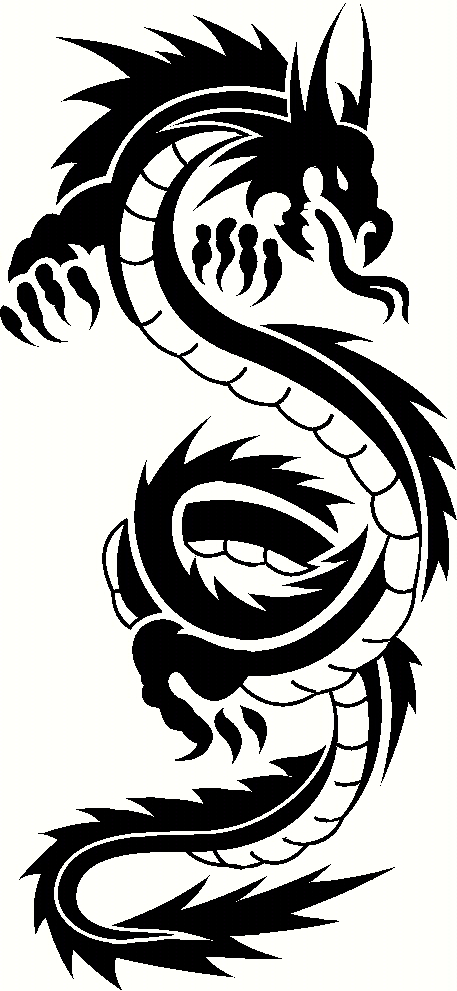 971 views Chinese Dragon Images Black And White | Free Download Clip Art ...