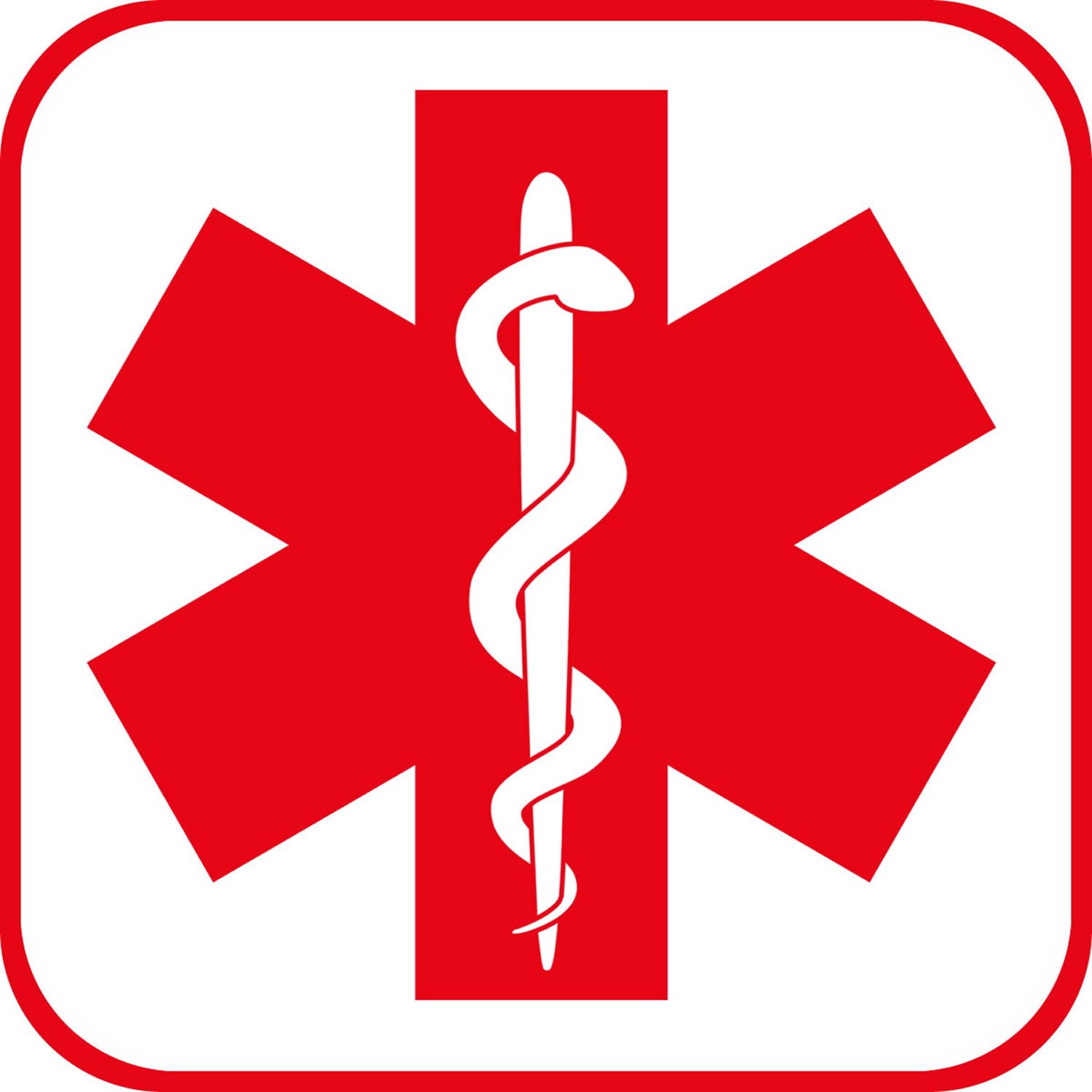 Medical Alert Symbol Clip Art