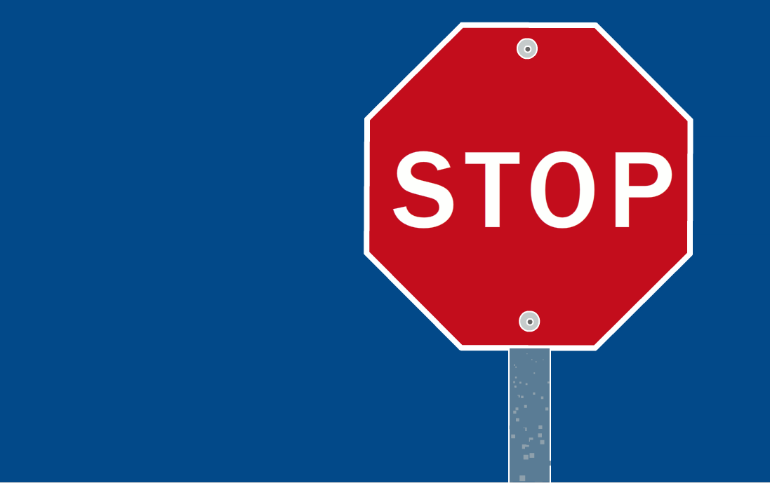 Imgs For > Blue Stop Sign Png