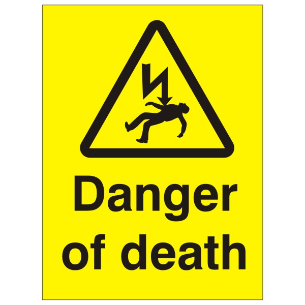 Electrical Safety Signs : Customised Signs, Made To Order