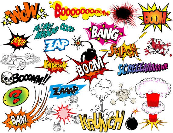 Clip Art Comic Book Clipart