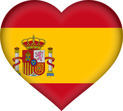 Spain flag vector - country flags