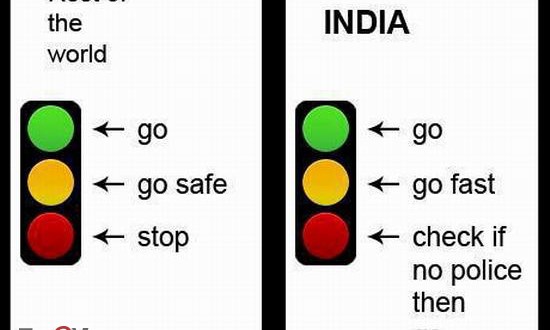 Traffic Signals Funny India & These Funny Signals Make You Smile