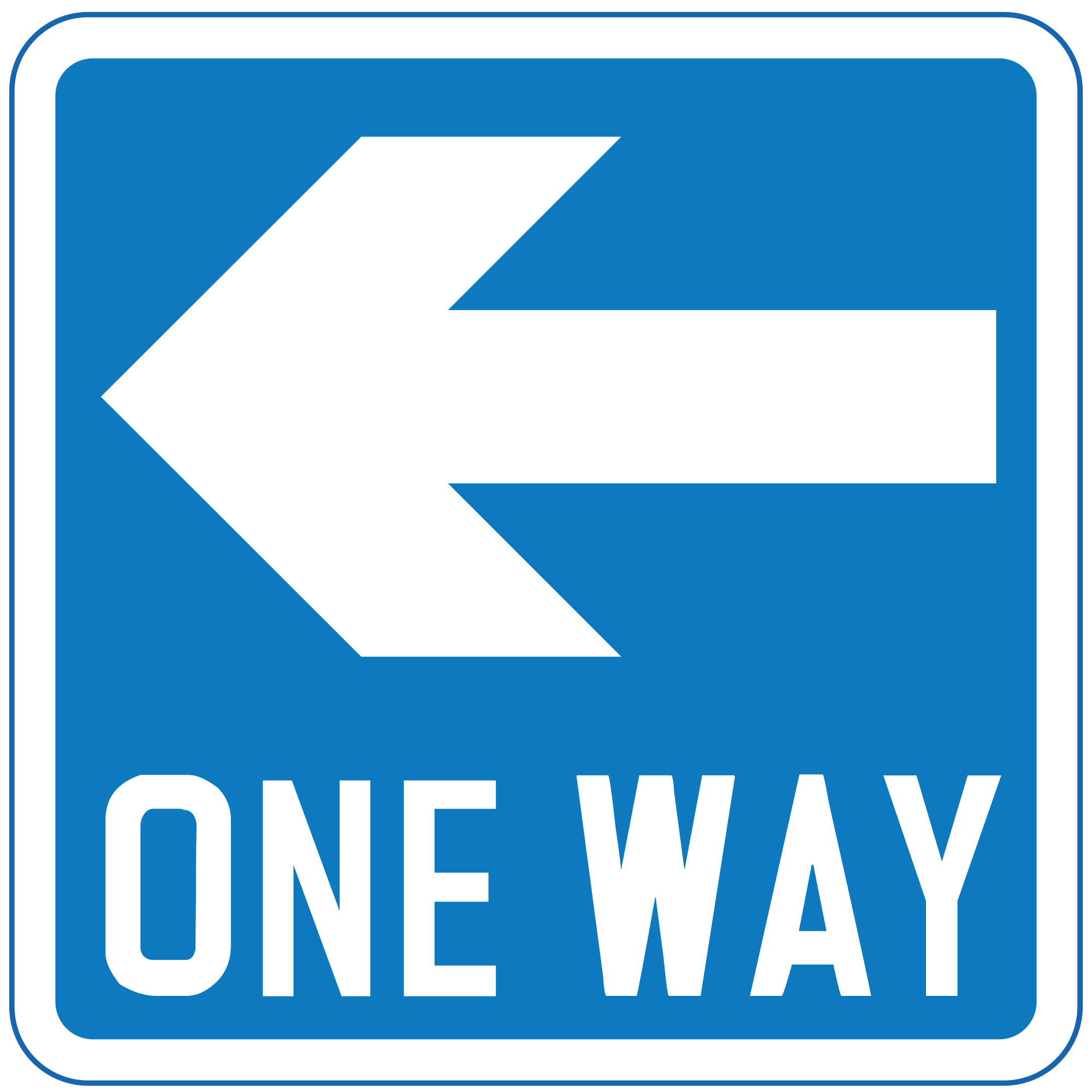 File:Singapore Road Signs - Information Sign - One Way Traffic On ...