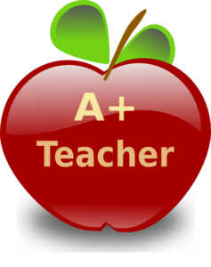 Teacher Apple Clipart - Tumundografico