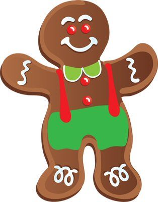 Gingerbread Man Template ...