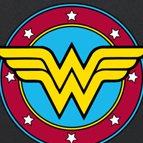 Wonder Woman - Emblem Circular design on OtterBoxÂ® Commuter Case ...