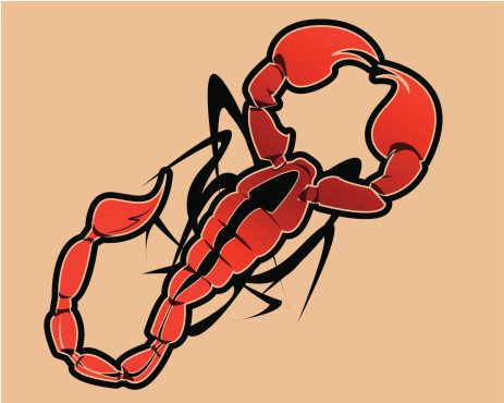 Cartoon Scorpion Clip Art, Vector Images & Illustrations