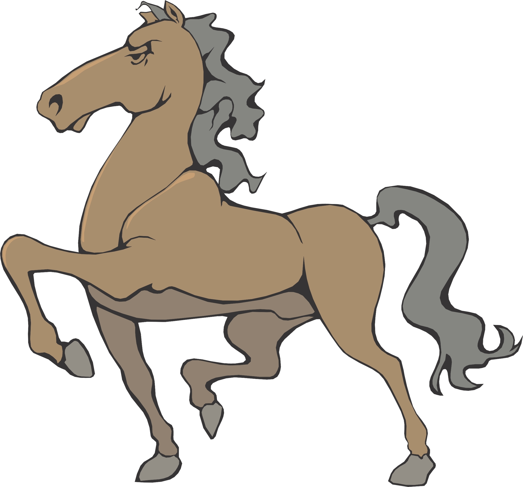 clip art of horse trailer - photo #44