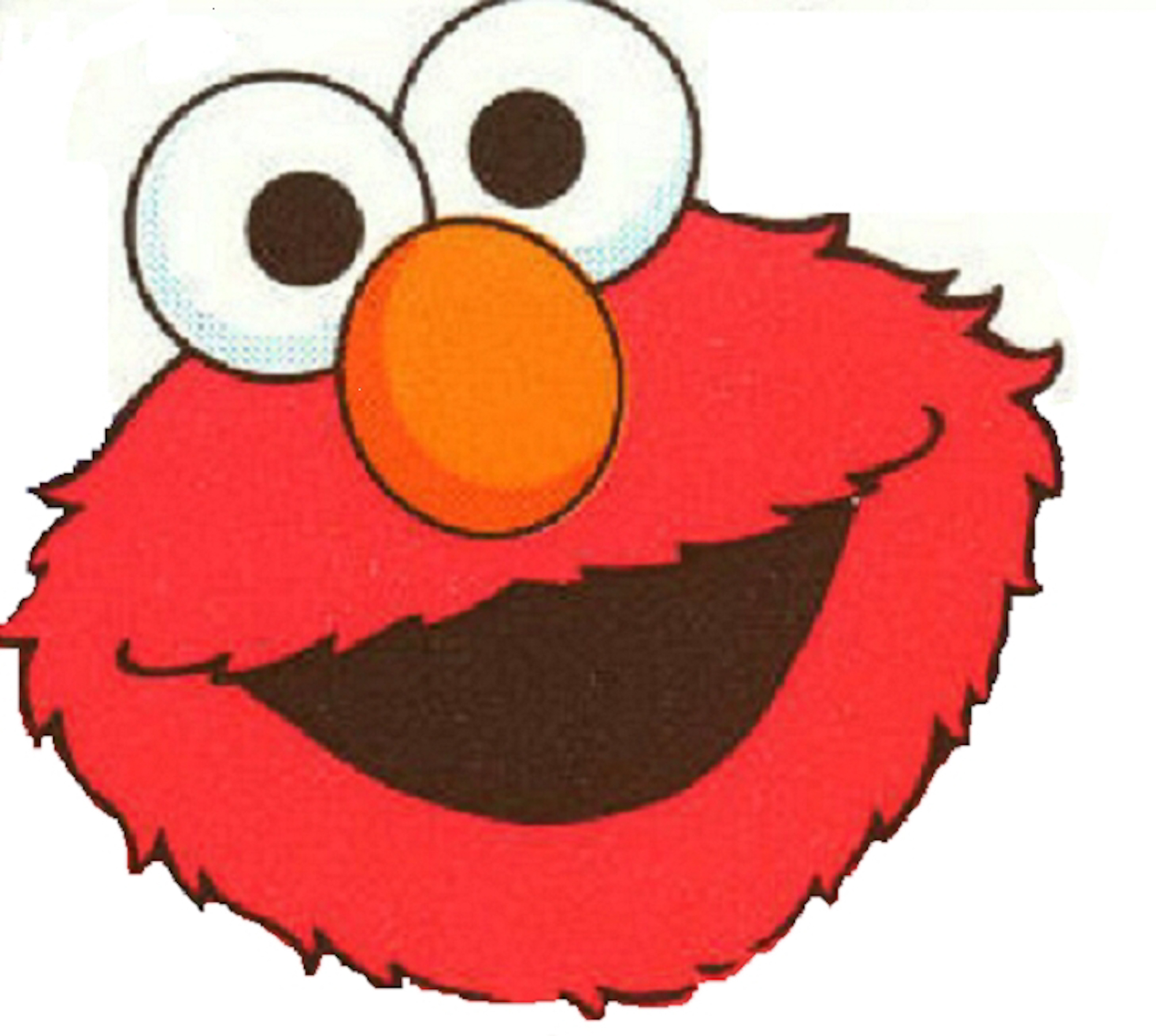 Best Photos of Elmo Head Template - Elmo Face Printable, Elmo Face ...