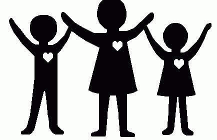 Clipart images black and white people
