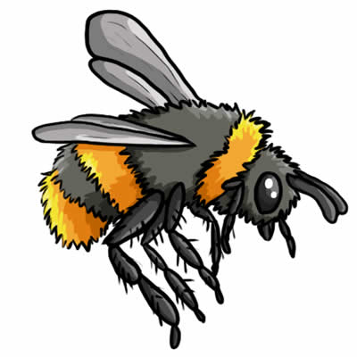 Free Bee Clip Art Pictures - Clipartix