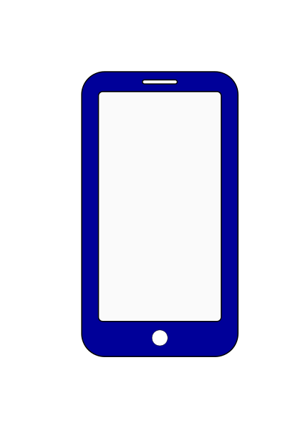 Smartphone Back Clipart - Free Clipart Images